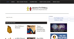 Desktop Screenshot of ministry-to-children.com